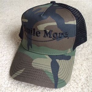 Smile More Roman Atwoods Camo Snapback